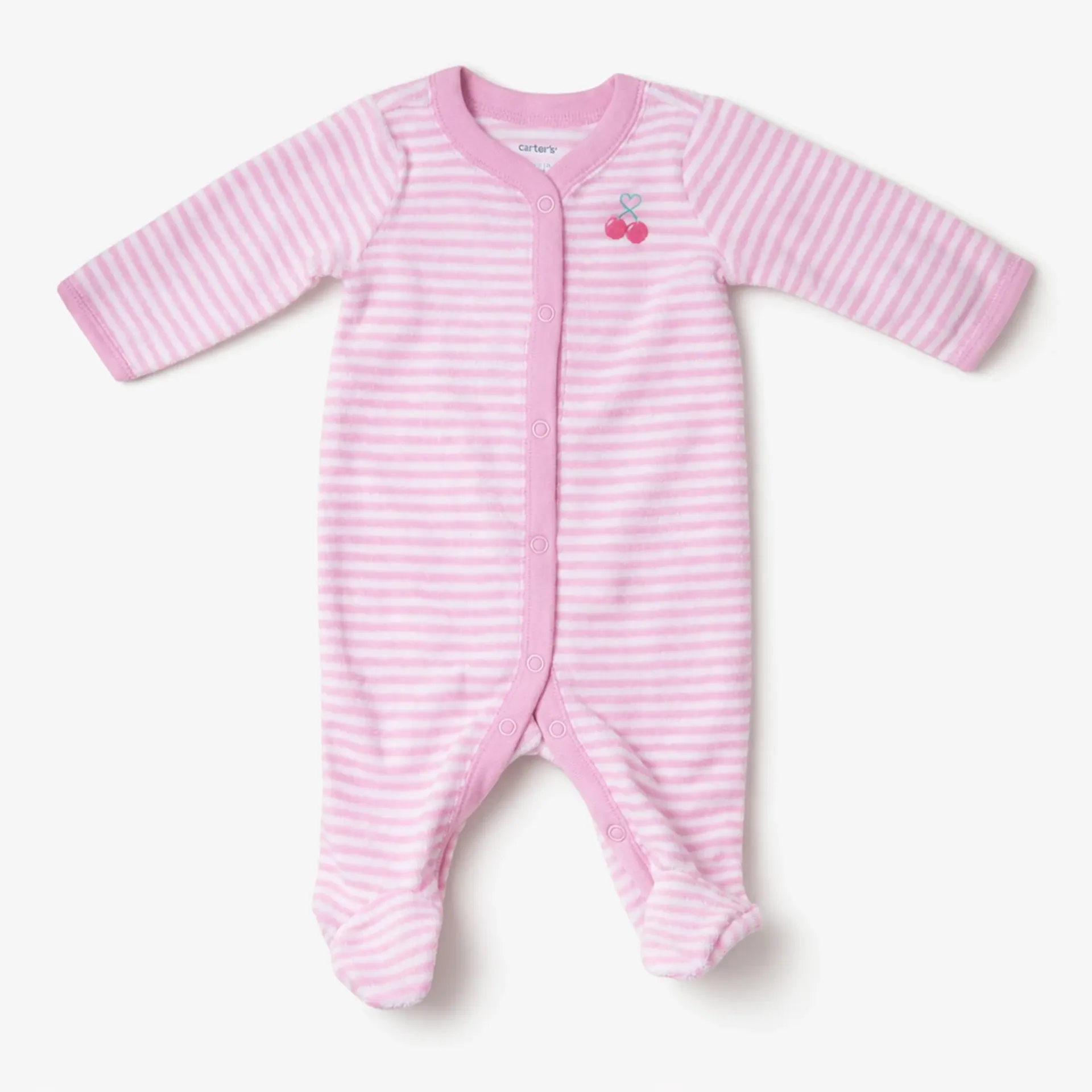 Сліп для новонароджених, чоловічок мікрофліс, рожевий, 0 міс